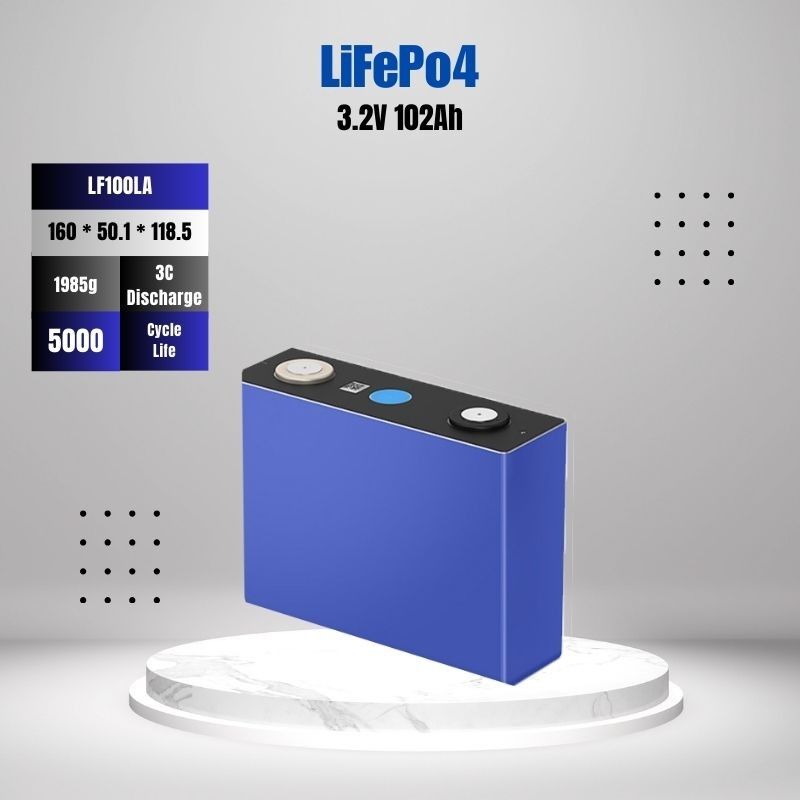 Grade A EVE LF100LA 3.2V 100Ah LiFePO4 Battery Cell For Energy Storage And Electric Vehicles