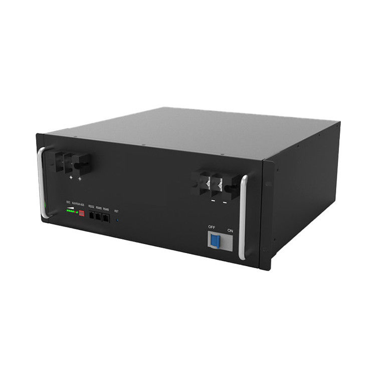 24V / 48V Rack Mount Lifepo4 Battery Modular Design For Solar Energy Storage Systems