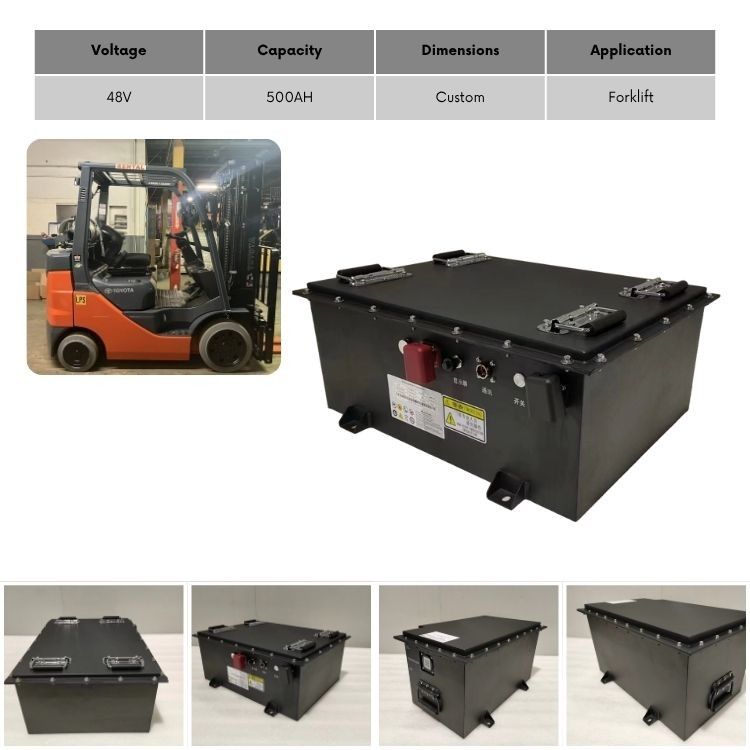 OEM Electric Forklift Lithium Ion Battery 48v 450ah 600ah 775ah Forklift Truck Batteries