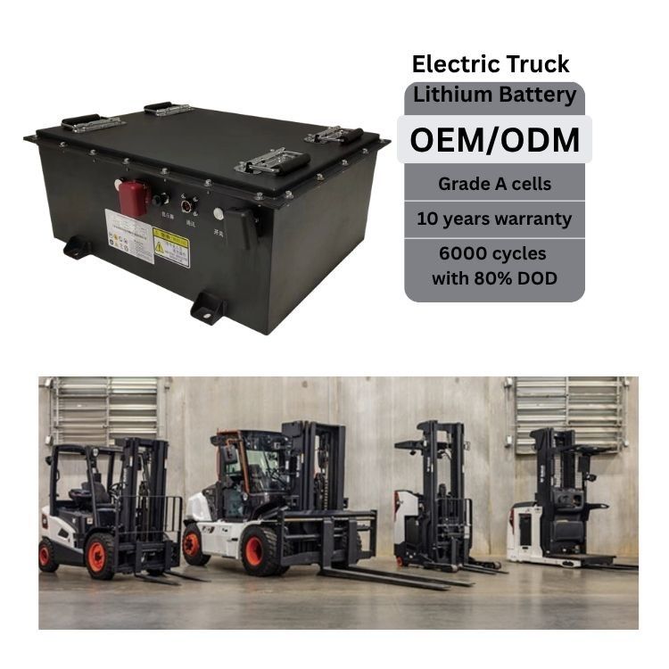 OEM Electric Forklift Lithium Ion Battery 48v 450ah 600ah 775ah Forklift Truck Batteries