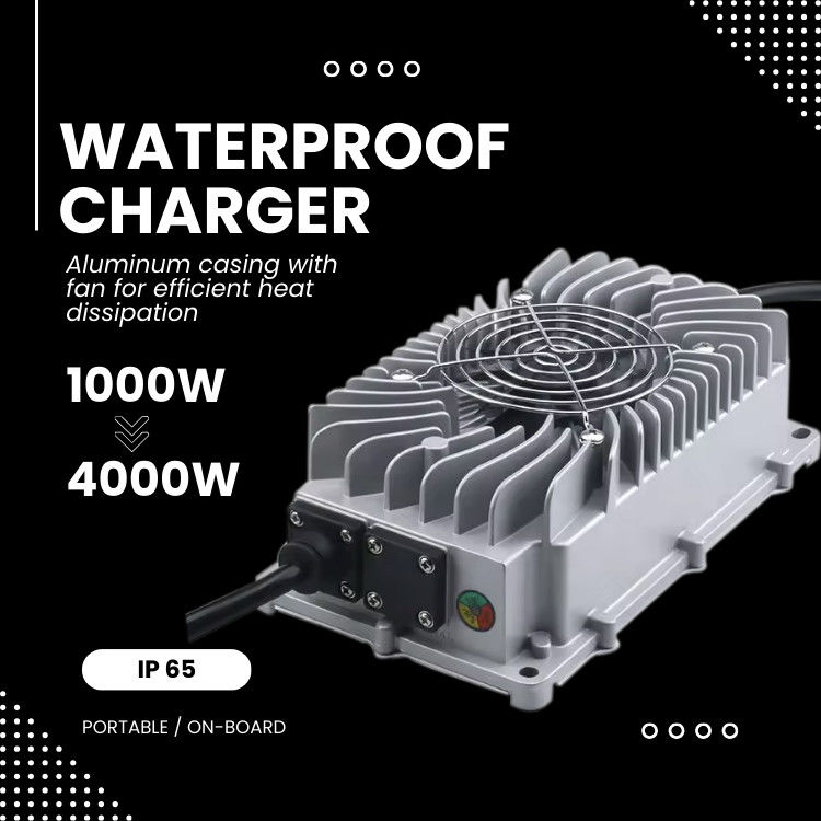 1000W-4000W High Power Fast Lithium Ion Battery Charger 12v 24v 48v 60v Lithium Battery Charger