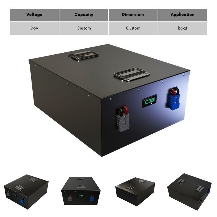 96V 72V LiFePO4 Boat Battery 30kWh 50Kwh Waterproof Lithium Battery For Electric Boats