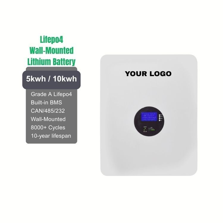 51.2V 100Ah LiFePO4 Solar Battery 5kWh Powerwall For Home Energy Storage