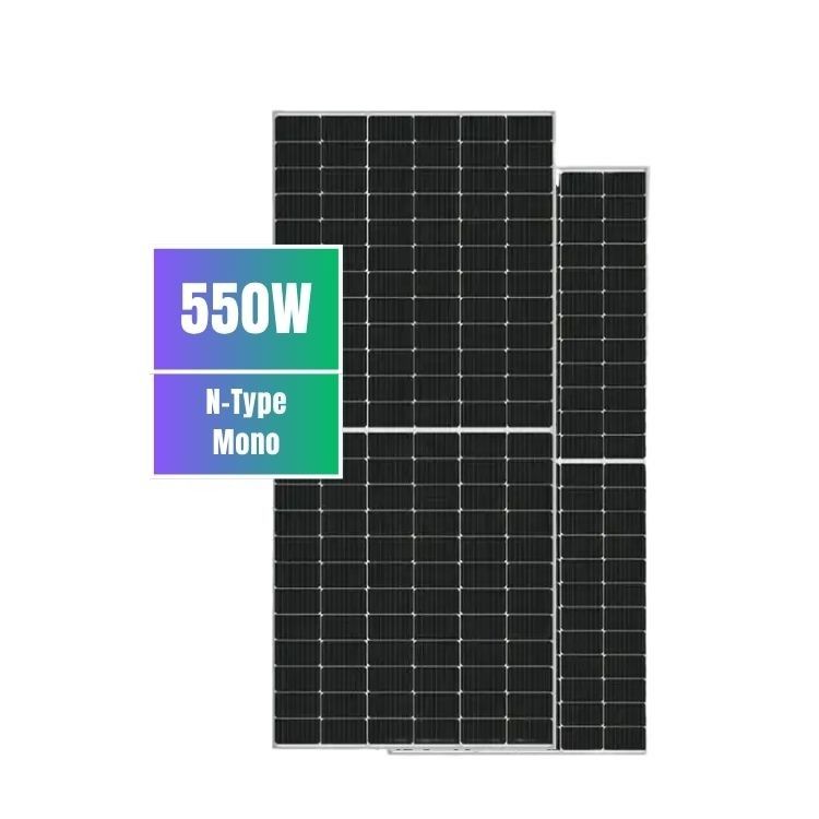 Bifacial Solar Panels 500w 550w 600w 700w 720w 750w High Efficiency Monocrystalline Solar Panels