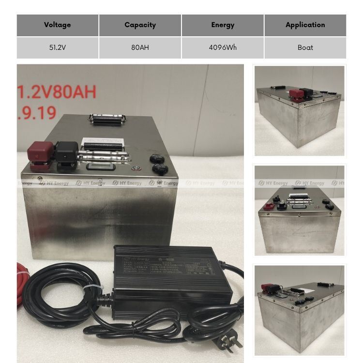 Lithium Batteries 24V 48V 80ah 100AH 200AH 300AH 600AH Trolling Motor Battery for Boat