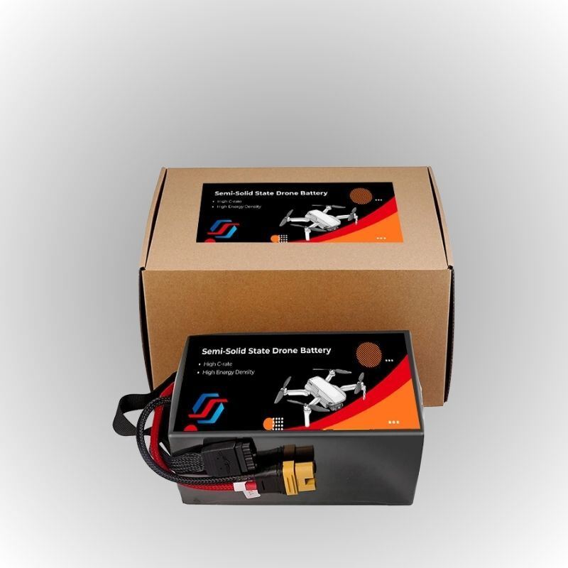 Semi-solid State 6S 22.2V 30000 mAh RC Small Airplane Aircraft Model XT60 Drone Battery