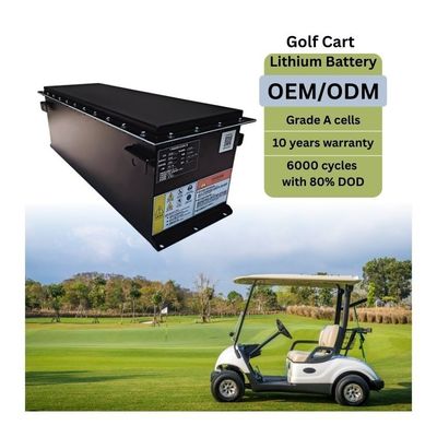 Customization Lifepo4 Lithium Ion Battery Pack For Golf Carts 96V200AH