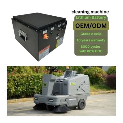 24V 35V রাইড অন সোয়েপার ব্যাটারি 100AH 200AH কাস্টম লি-আয়ন ব্যাটারি প্যাক