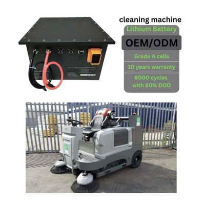 25.6V314Ah باتری لیتیوم سفارشی ماشین تمیز کردن خیابانی باتری جاروبرقی
