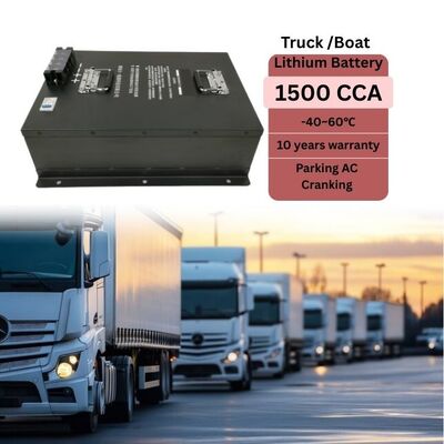 1800CCA 24V 314Ah LiFePO4 Cranking Battery For Truck Engine Start  AC
