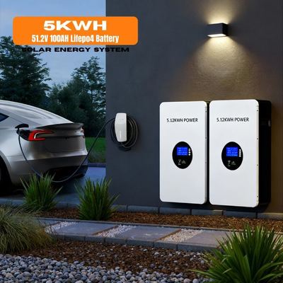 OEM ODM Acceptable 51.2V 100Ah Lifepo4 5kw Lithium Battery For Home Energy Storage System 